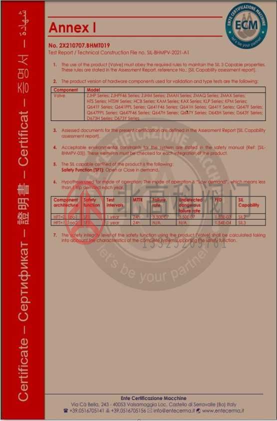 資質證書